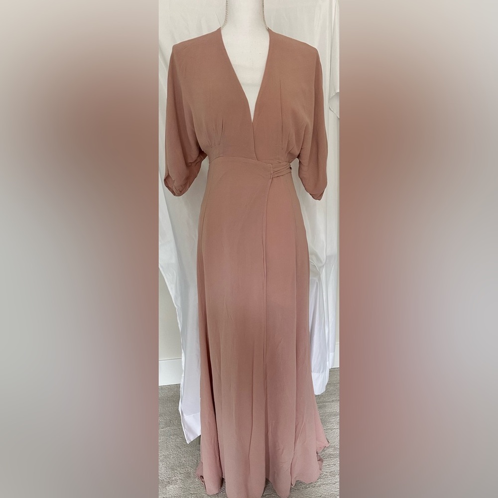 Reformation Blush Pink Winslow maxi dress - Picture 5 of 10